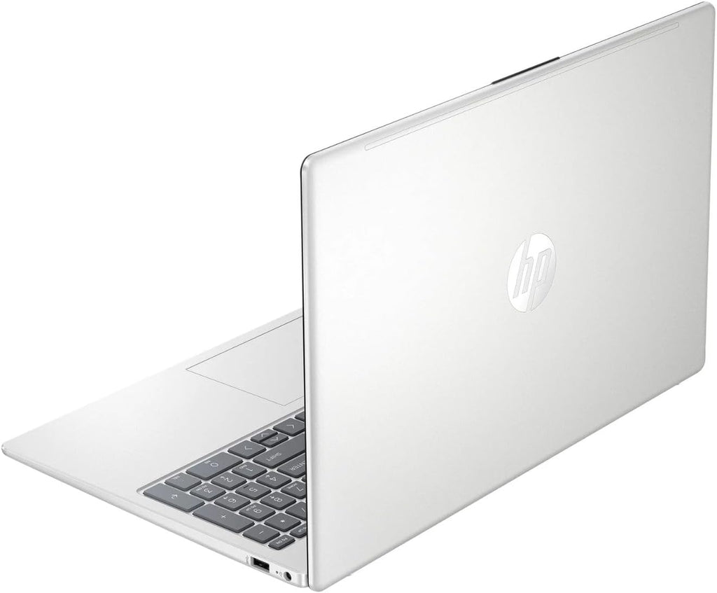 HP 15.6 FHD Laptop | AMD Ryzen 5 7520U(Beat i5-1155G7)| AMD Radeon Graphics | Webcam | WiFi | Copilot | Silver | 8GB RAM DDR5 | 512GB SSD |Windows 11 Home |Bundle with USB 3.0 Hub