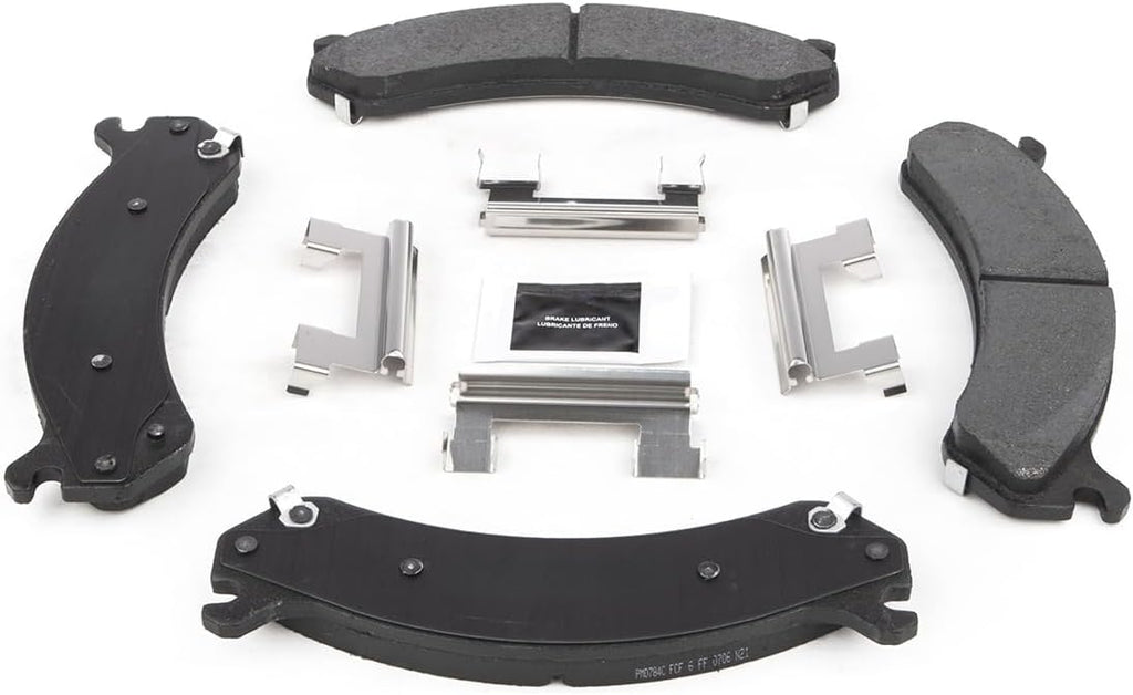 Front Brake Pads and Rotors Kit, Replacement Brakes Kit for Chevrolet Silverado 3500 5.7L 2004-2007, for Chevrolet Silverado 3500 6.0L 2001-2006, for Chevy Silverado 3500 6.6L 2001-2006