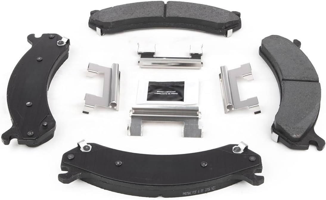 Front Brake Pads and Rotors Kit, Replacement Brakes Kit for Chevrolet Silverado 3500 5.7L 2004-2007, for Chevrolet Silverado 3500 6.0L 2001-2006, for Chevy Silverado 3500 6.6L 2001-2006