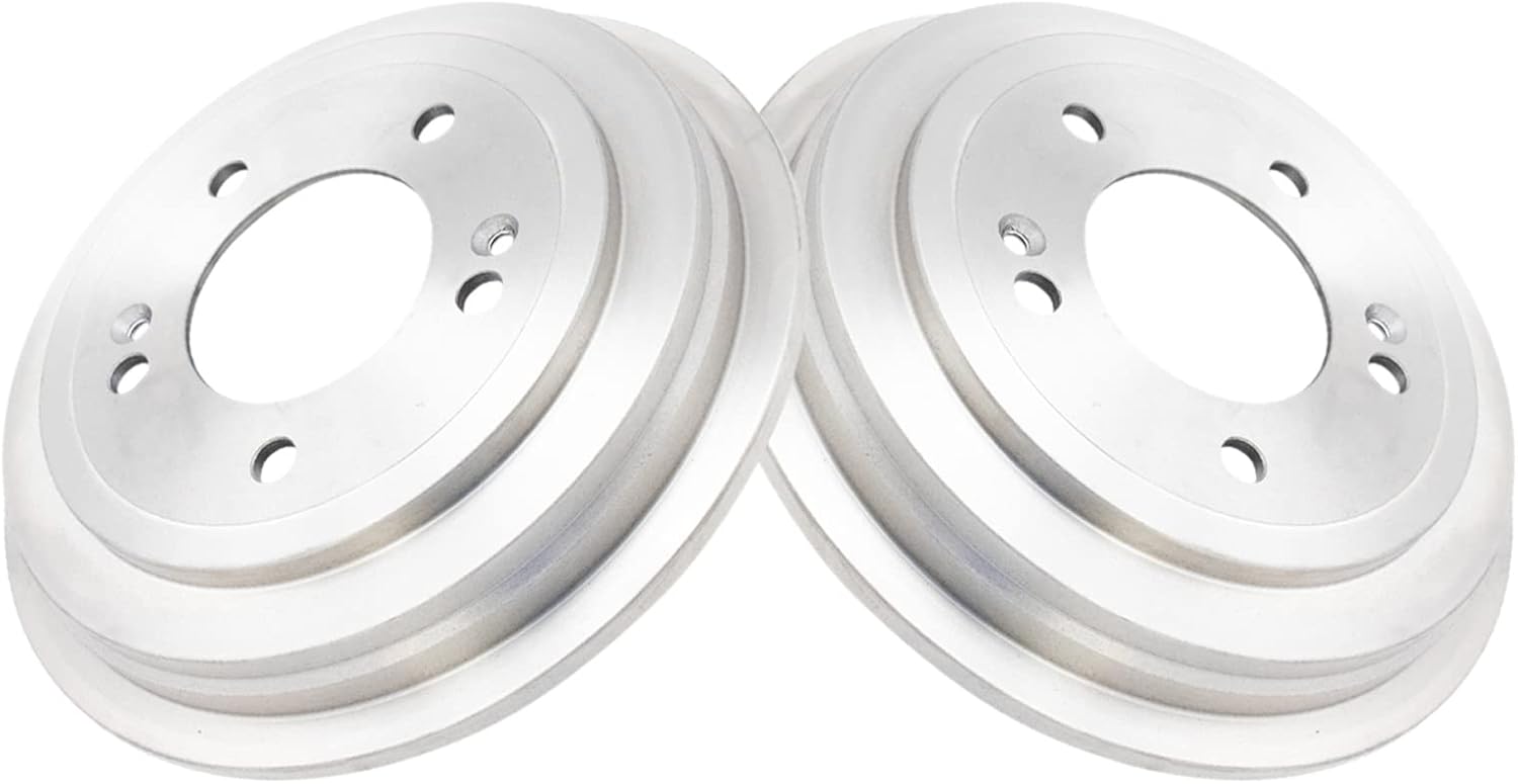TRQ Rear Brake Shoe & Drum Kit Compatible with Hyundai Elantra Venue