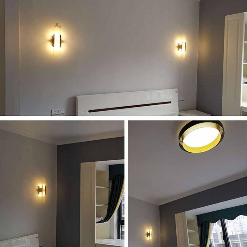 Natural Alabaster Wall Sconces Set of 2 Marble Wall Lamp Bathroom Vanity Light Fixtures Alabaster Sconce Lighting White Stone Wall Mount Lamp for Bedroom Living Room Hallway Stairs Kitchen