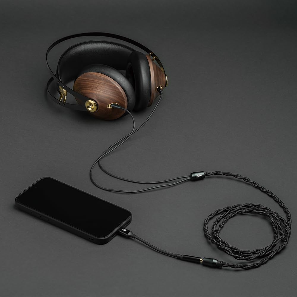Meze Audio 99 Classics 2nd Gen | Wooden Closed-Back Wired Over-Ear Headphones for Audiophiles, Gaming & Podcasts | Includes 3.5mm to USB-C Adapter & Self-Adjusting Headband (Renewed)