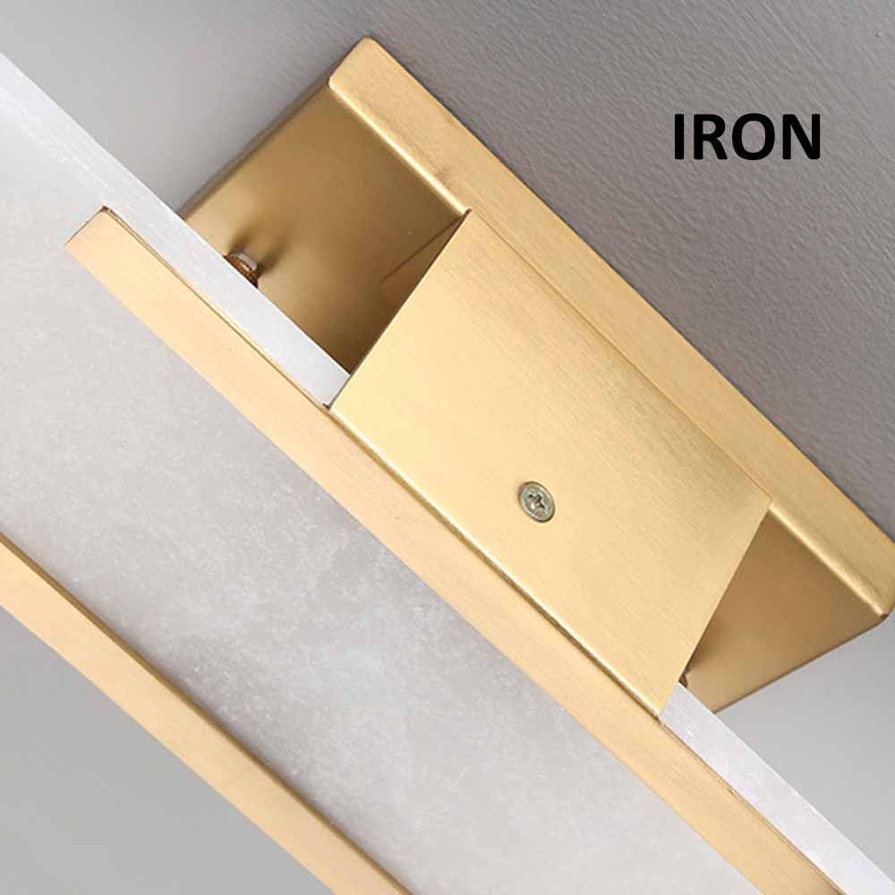 Natural Alabaster Wall Sconces Set of 2 Marble Wall Lamp Bathroom Vanity Light Fixtures Alabaster Sconce Lighting White Stone Wall Mount Lamp for Bedroom Living Room Hallway Stairs Kitchen