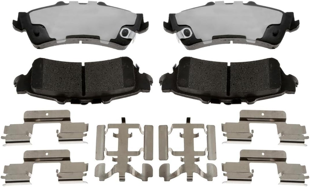 (4) Rear Brake Caliper with Brake Pads Kit Replacement for Chevrolet Silverado 1500 2002-2006 for Chevy Silverado 1500 2002-2006 for Chevrolet Tahoe 2000-2001 for Chevy Tahoe 2000-2001
