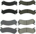 Automotive Replacement Brake Pads, 4X Ceramic Front Rear Disc Brake Pad Set AUTO DN for Chevrolet Avalanche 2500 2002-2006 for Chevy Avalanche 2500 2002-2006 for Chevrolet Silverado 1500 2004-2005