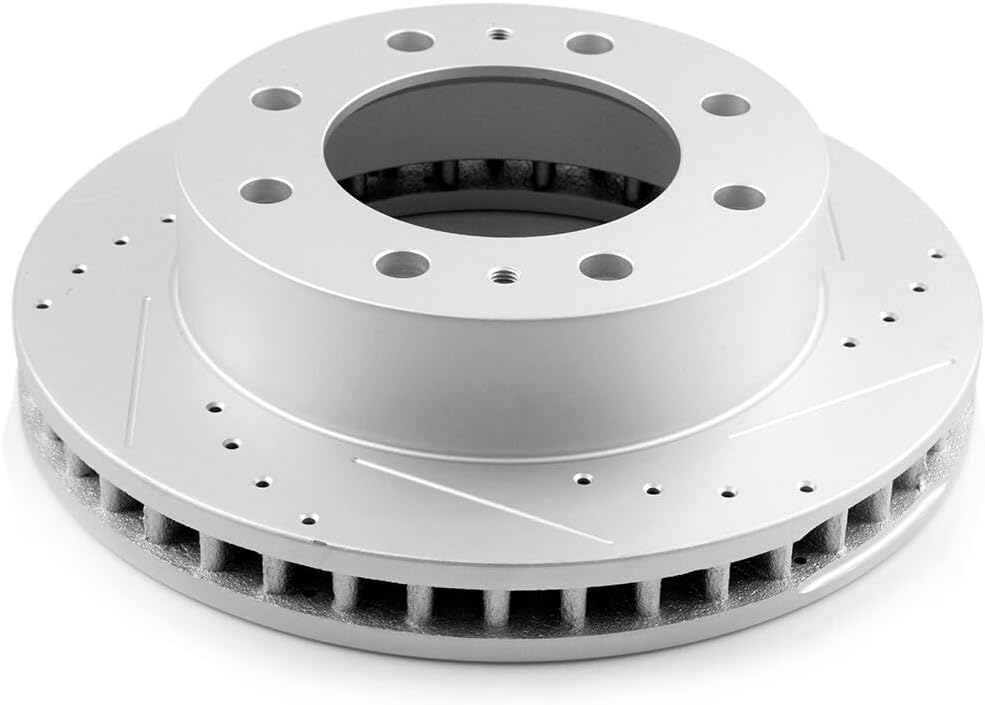 SCITOO Front Brake Pads and Rotors Kits Fit For Cadillac,For Chevy,For GMC,For Hummer H2 2003-2009