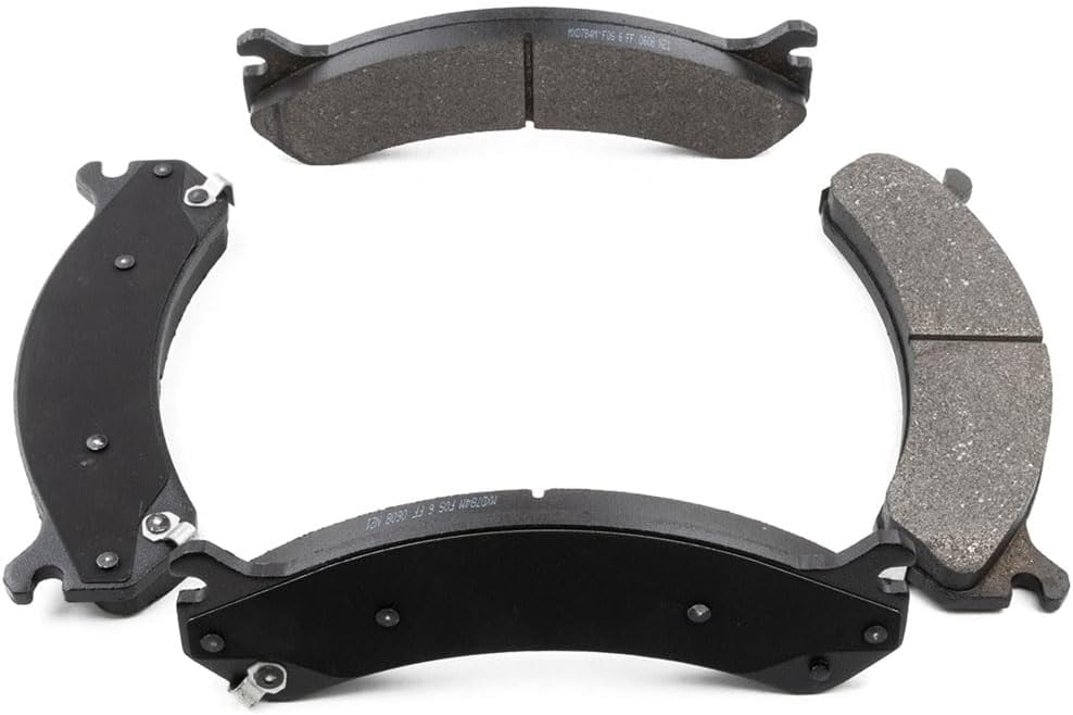Front & Rear Brake Kit for Chevrolet Avalanche 2500 2002-2006 for Chevy Avalanche 2500 2002-2006 for Chevrolet Silverado 1500 2004-2004 6PCS Semi-metallic Brakes Pads Rlimerance