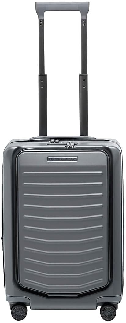 Bric's PORSCHE DESIGN 21' Spinner Expandable Carry-On Luggage - 15' Laptop Compartment - Roadster Travel Hardside Suitcase - Anthracite Matte