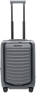 Bric's PORSCHE DESIGN 21' Spinner Expandable Carry-On Luggage - 15' Laptop Compartment - Roadster Travel Hardside Suitcase - Anthracite Matte