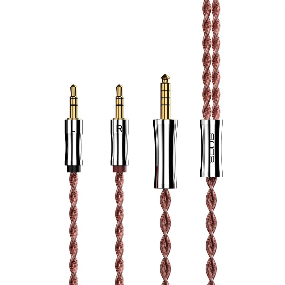 Aune AR5000 20th Anniversary Edition Set : AR5000 Headphones, Headphones Stand, AUR1 USB-C Headphone Cable with DAC, AR3 4.4mm Balanced Headphone Cable