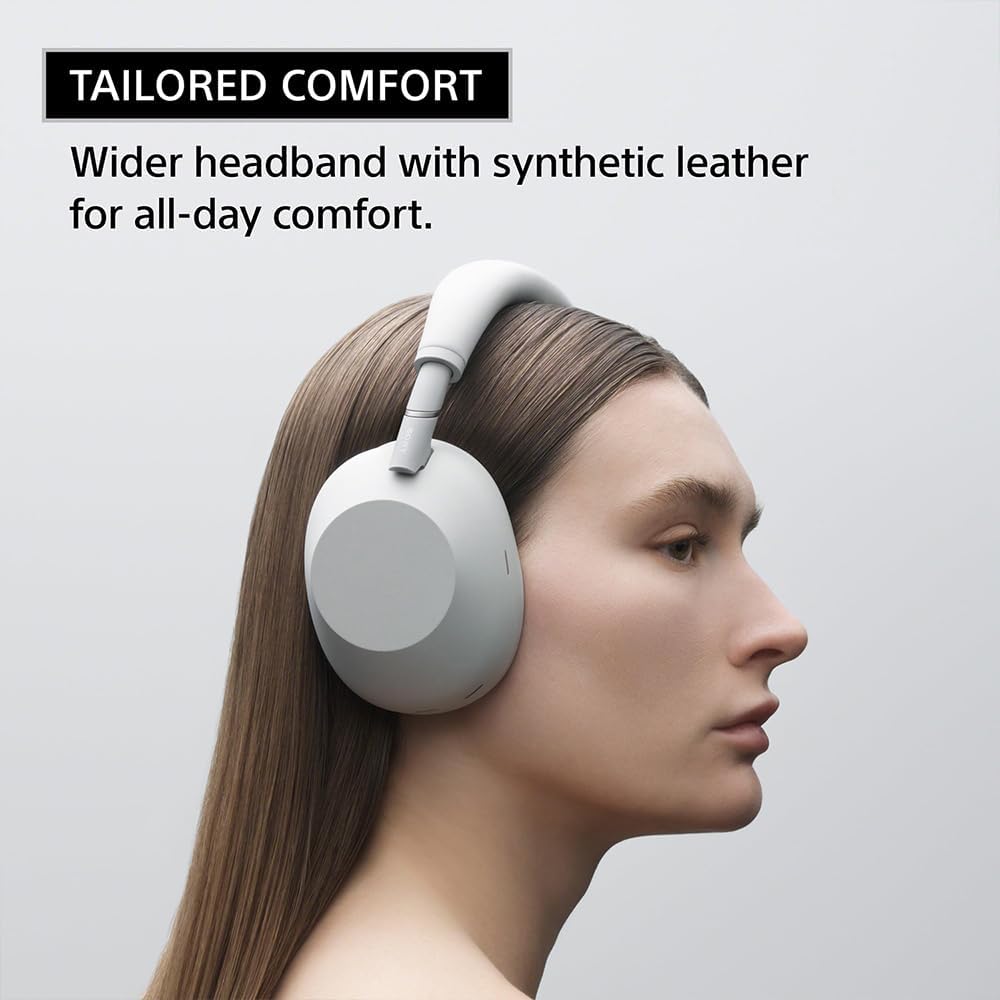 Sony WH-1000XM6 The Best Noise Canceling Wireless Headphones, HD NC Processor QN3, 12 Microphones, Adaptive NC Optimizer, Mastered by Engineers, Studio-Quality, 30-Hour Battery with Deco Guide Bundle