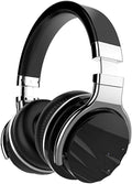 Sports ANC Active Noise Cancelling Headphones Wireless Bluetooth Over-Ear Foldable Headsets with Mic, Hi-Fi Stereo Deep Bass, 30H Playtime, for Sports/TV/Work,Black