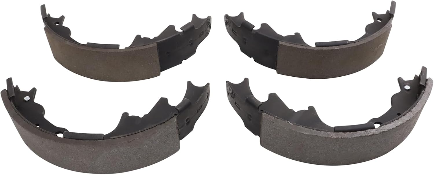 TRQ Rear Brake Shoe & Drum Kit for MODELS WITH 9 INCH REAR BRAKES ONLY Compatible with 1998-2009 Ford Ranger Mazda B2300/B2500/B3000/B4000 - VALIDATE BRAKE DRUM SIZE