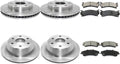 ‎A-Partrix 6PCS Brake Pads and Rotors - Front and Rear Brakes and Rotors Replacement Brake Kits fits Chevrolet Astro 2003-2005 fits Chevy Astro 2003-2005 fits Chevrolet Avalanche 1500 2002-2002