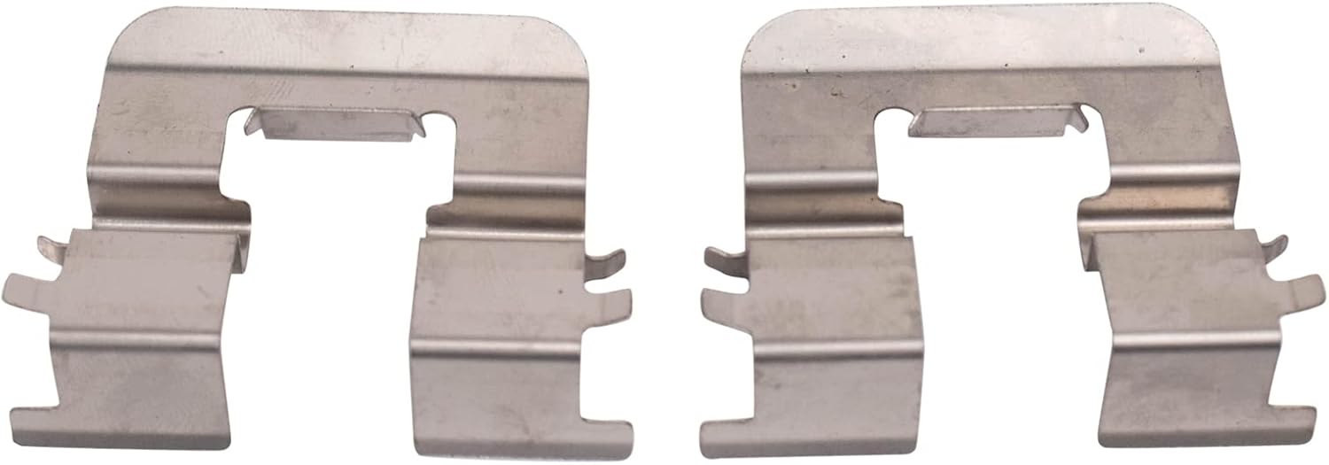 TRQ Performance Rear Brake Pad and Rotor Set Ceramic Solid Rotors Calipers Compatible with 2014-2016 Kia Soul