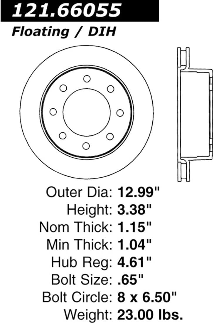 4Pcs Brakes Kit Rear Disc Brake Rotors Brakes Pads for Chevy Silverado 1500 HD 2003-2005 for Chevrolet Suburban 2500 2003-2005 for Chevy Suburban 2500 2003-2005