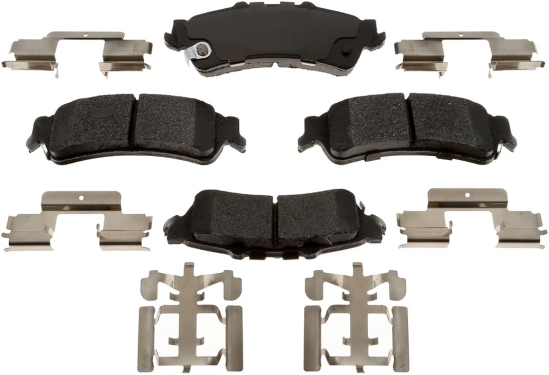 Disc Brake Kit - Rear Caliper Brake Pad Set, Disc Brake Pad Set Disc Brake Caliper 3 PCS for Chevrolet Silverado 1500 2002-2006 for Chevy Silverado 1500 2002-2006