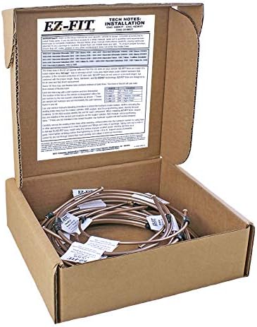 Replacement For/CHEVY SILVERADO 3500 CREW CAB PICKUP SINGLE REAR WHEEL (SRW) YEAR 2004 BRAKE LINE KIT by Technical Precision