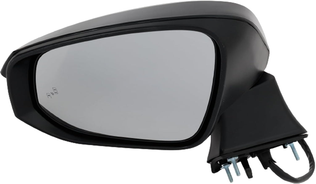 Kool Vue Driver Side Power Heated Mirror for Toyota Sienna 2021-2022 Power Fold With Signal Light, Blind Spot Monitor, Memory & Puddle Lamp Paintable