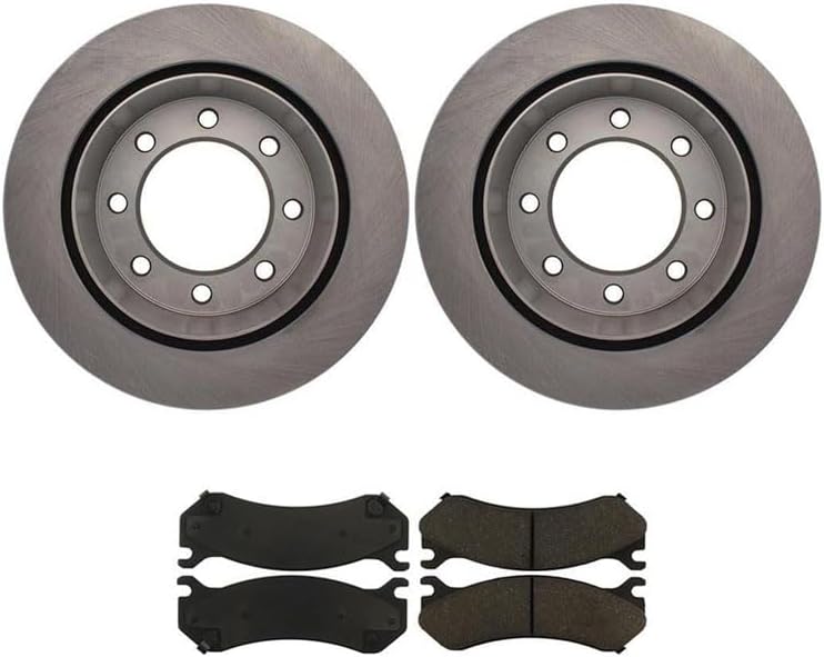 3X Rear Brake Pads And Rotors Kit Brake Pads And Rotors Brake Pads for Chevy Silverado 1500 2004-2004 for Chevrolet Silverado 2500 1999-2004 for Chevy Silverado 2500 1999-2004
