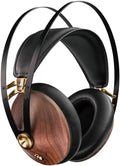 MEZE AUDIO | 99 Classics Second Gen | Wooden Closed-Back Headphones for Audiophiles | Gaming | Podcasts | Wired Over-Ear Headphones with 3.5 mm to USB-C Adapter and Self-Adjusting Headband