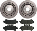 Brake Pads and Rotors Kit - Rear Brakes and Rotors, Replacement Brake Kit fits Chevrolet Astro 2003-2005 fits Chevy Astro 2003-2005 fits Chevrolet Avalanche 1500 2002-2002