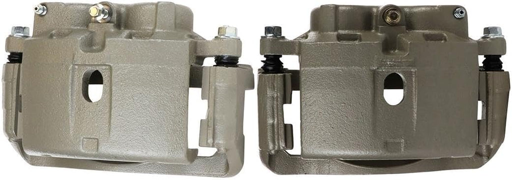 Arrhythmic 2Pcs Disc Brake Caliper Front Brake Caliper Kit Brake Calipers Left and Right for Chevy Silverado 1500 HD 2001-2006 for Chevrolet Silverado 1500 HD Classic 2007-2007