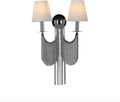 Gold Silver Aluminium Chain Wall Lights Bedroom Wall Lamps E14 Bedside Indoor Lights for Villa Hotel Restaurant Apartment,Bathroom