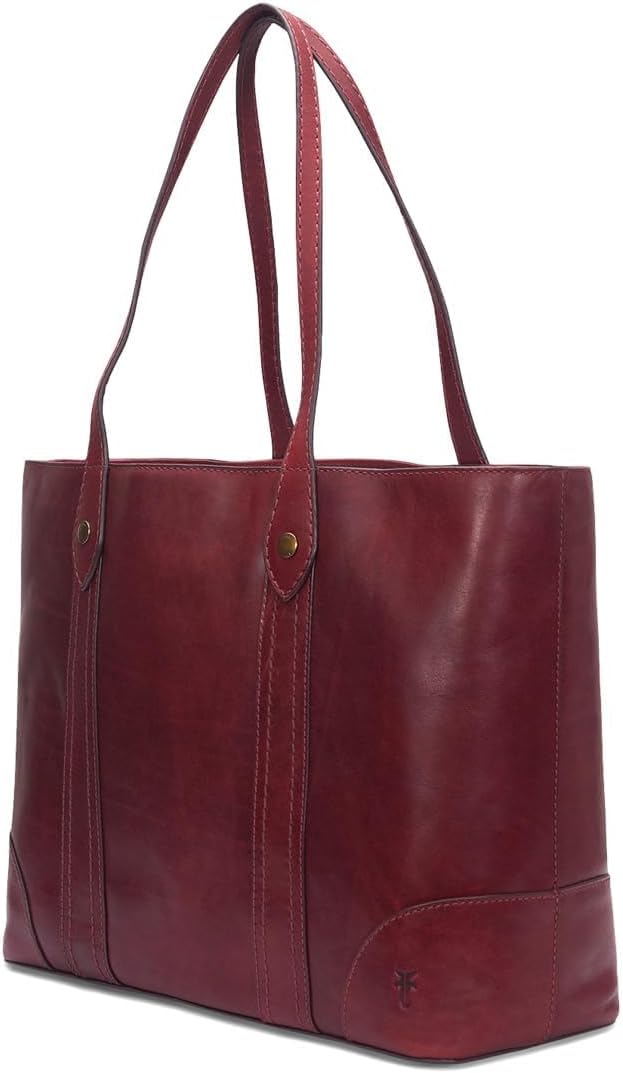 Frye Women's Melissa Shopper Tote Bag, Stylist Large Handbag with Adjustable Strap & Pockets