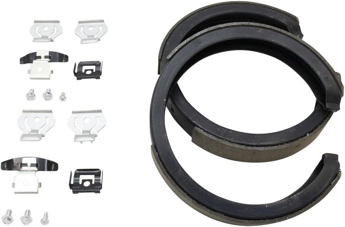 Rear Ceramic Brake Pad & Rotor Kit for Chevy for Silverado 2500 2004 for Silverado 2500HD 2004-2005 for Suburban 2500 2003-2005,for GMC for Sierra 2500 2004 for Sierra 2500HD 2004-2005
