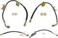 Arrhythmic Brake Hose Front and Rear Brake Line Kit, 4Pcs Automotive Replacement Brake Hydraulic Hose for Chevrolet Avalanche 2500 2002-2005 for Chevy Avalanche 2500 2002-2005