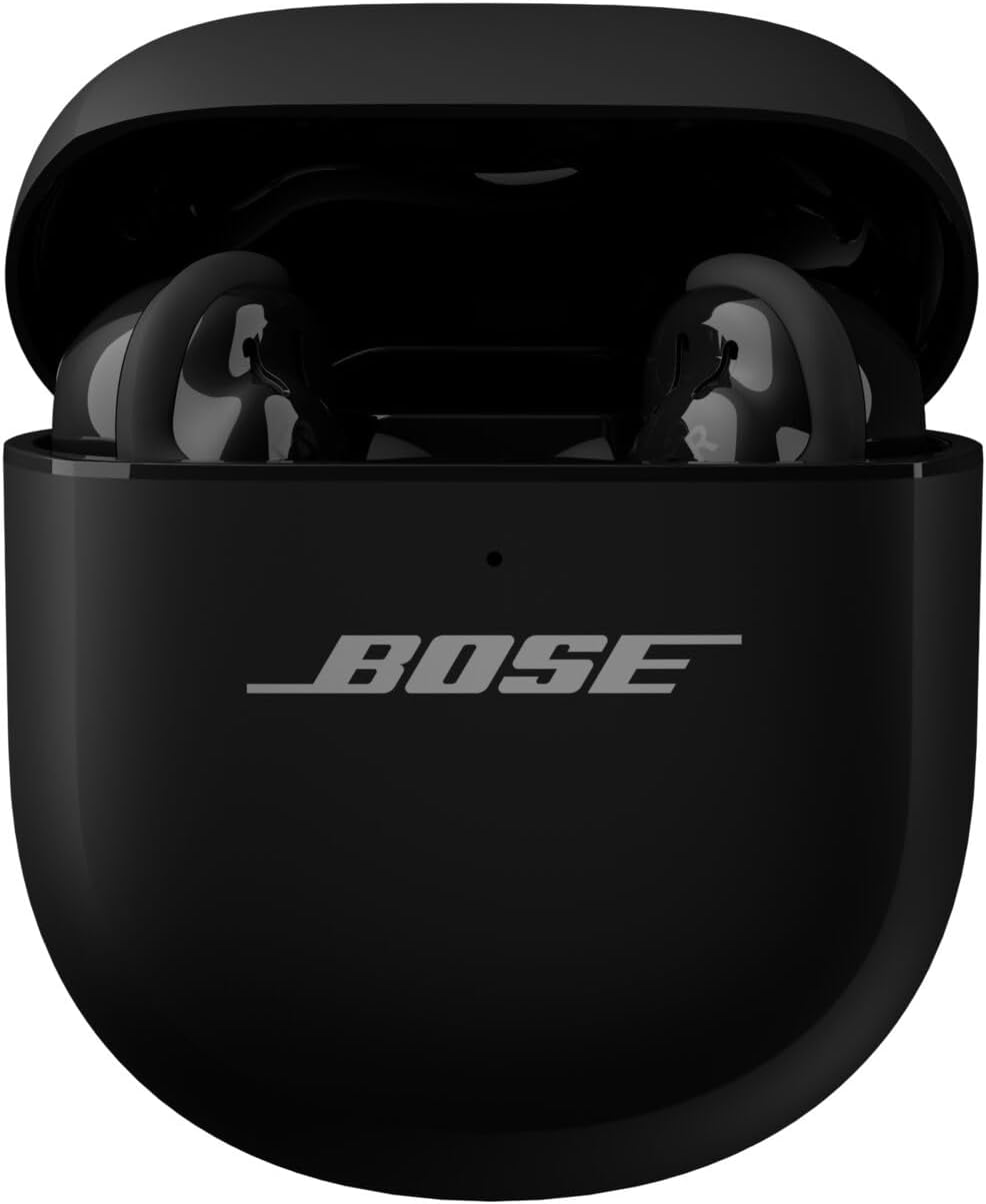 Bose QuietComfort Ultra Earbuds (2nd Gen) - Wireless Noise Cancelling Earbuds with Mic, Immersive Audio, USB-C Charging, Up to 6 Hours Battery, IPX4 Rating, Black