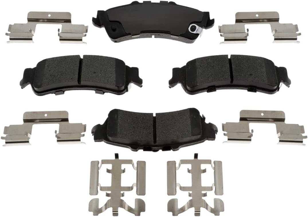 Disc Brake Kit - Rear Caliper Brake Pad Set, Disc Brake Pad Set Disc Brake Caliper 3PCS for Chevrolet Silverado 1500 2002-2006 for Chevy Silverado 1500 2002-2006