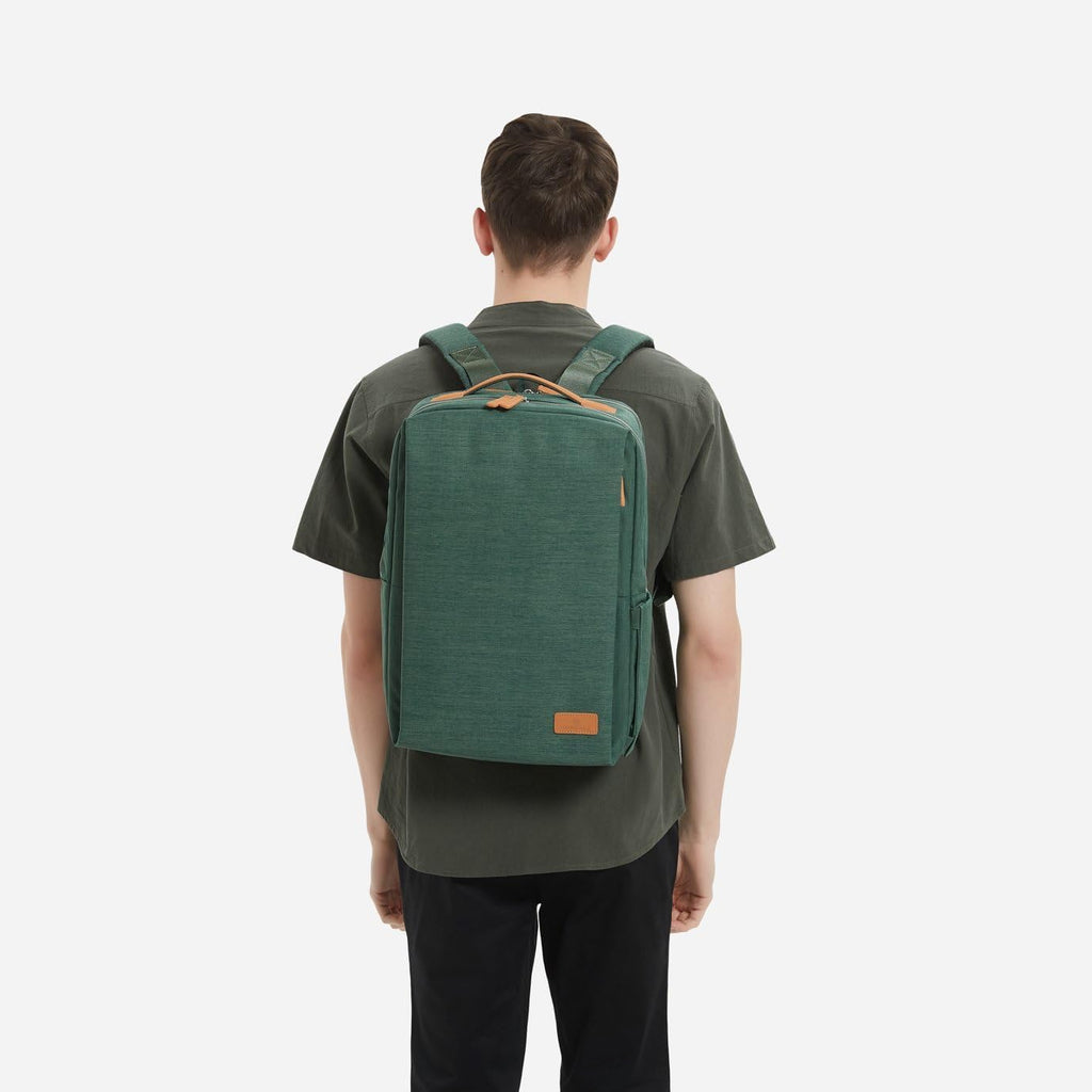 Nordace Siena Pro 15 Smart Backpack with USB Charging - 16' Laptop Backpack, 20L Daily Backpack for Travel, Everyday, or Work (Green)