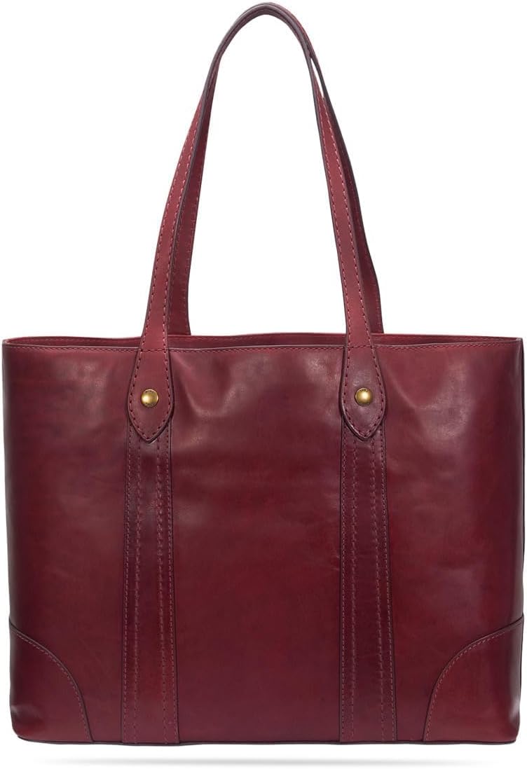 Frye Women's Melissa Shopper Tote Bag, Stylist Large Handbag with Adjustable Strap & Pockets