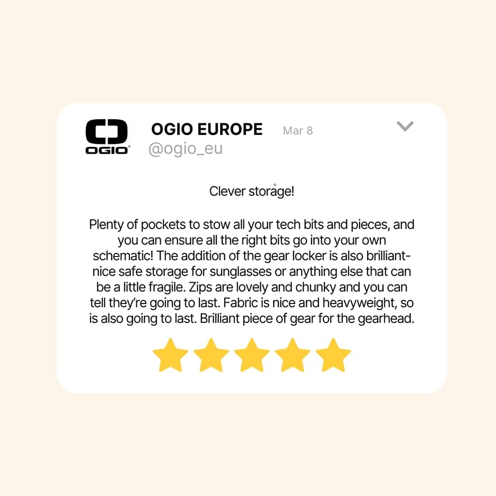 OGIO Renegade Backpack (Renegade, Black Pindot)