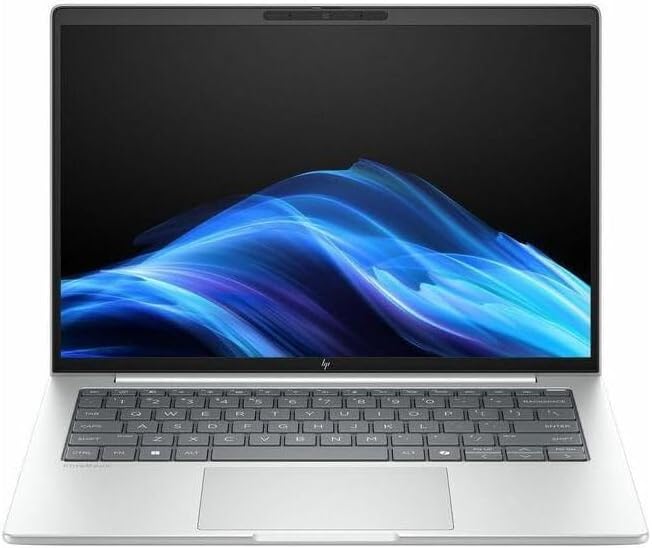 HP EliteBook 8 G1i 14' Touchscreen Notebook - WUXGA - 60 Hz - Intel Core Ultra 5 225U - 16 GB - 512 GB SSD - English Keyboard - Glacier Silver - Intel Chip - 1920 x 1200 - Windows 11 Pro - Arc Graphic