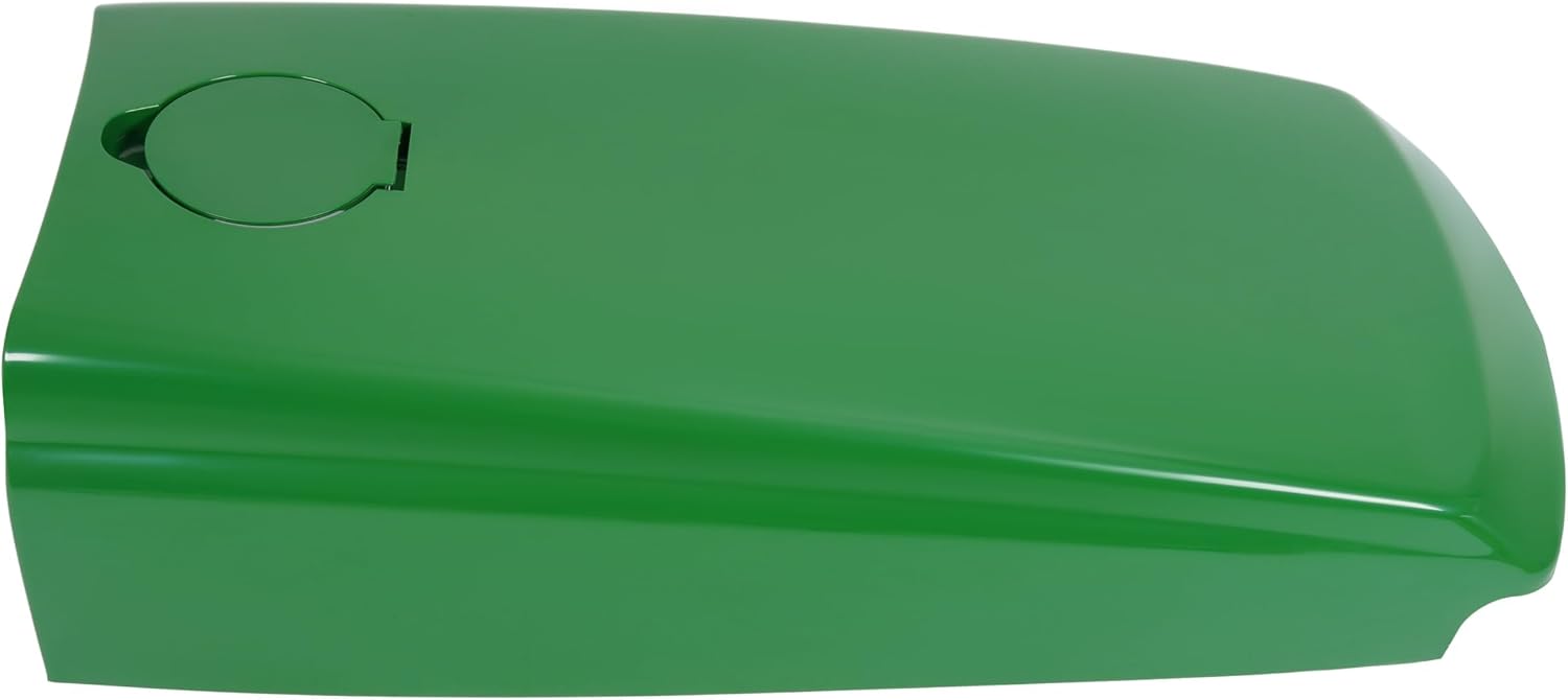 ECOTRIC Tractor Hood Compatible with Lawn Mower John Deere 4500 4510 4600 4610 4700 4710 with Fuel Door Kit Replacement for LVU12063