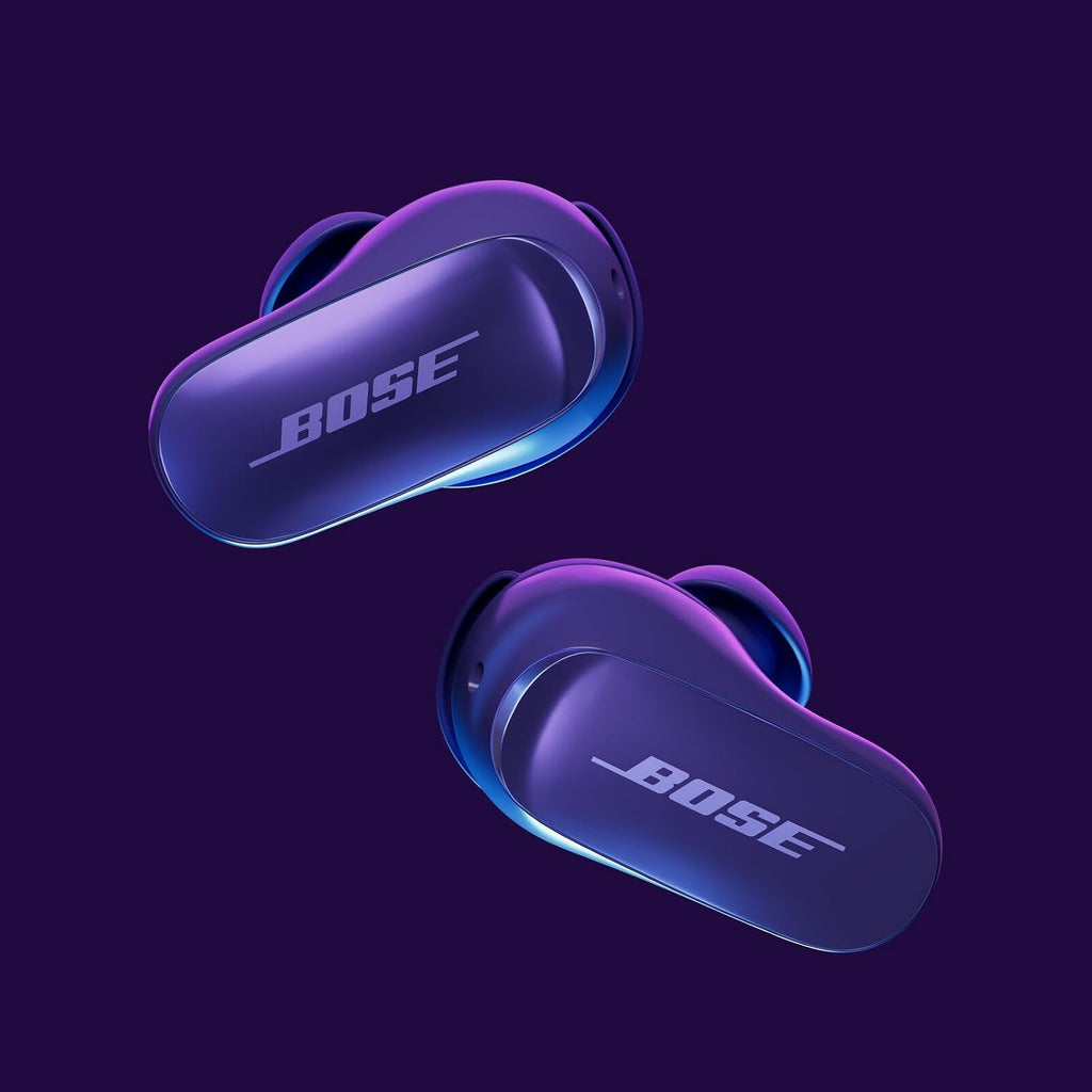 Bose QuietComfort Ultra Earbuds (2nd Gen) - Wireless Noise Cancelling Earbuds with Mic, Immersive Audio, USB-C Charging, Up to 6 Hours Battery, IPX4 Rating, Midnight Violet - Limited Edition Color