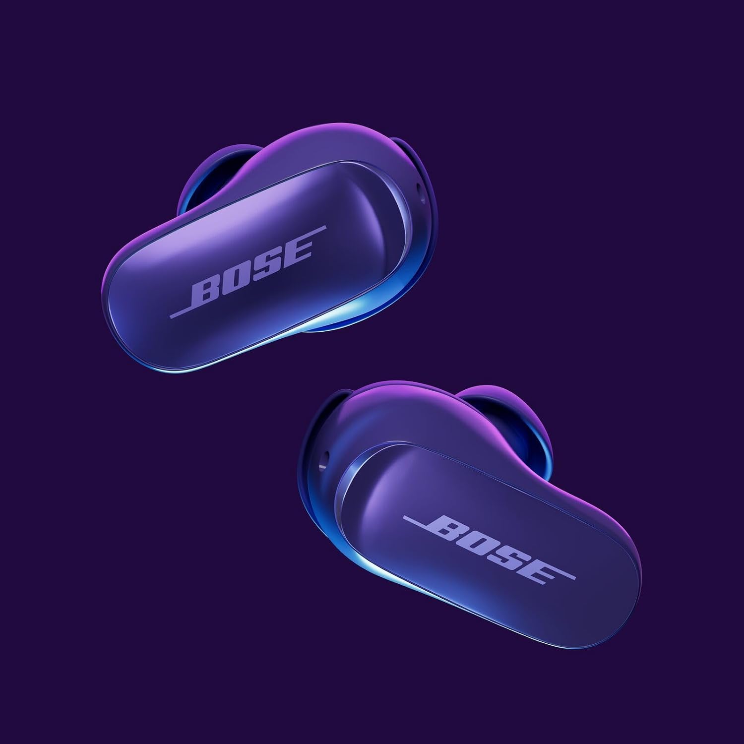 Bose QuietComfort Ultra Earbuds (2nd Gen) - Wireless Noise Cancelling Earbuds with Mic, Immersive Audio, USB-C Charging, Up to 6 Hours Battery, IPX4 Rating, Midnight Violet - Limited Edition Color