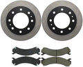 4X Front Brake Kit - Brake Pads and Rotors Kit Automotive Replacement Brake Kits for Chevy Express 3500 2003-2019 for Chevrolet Express 4500 2009-2018 for Chevy Express 4500 2009-2018