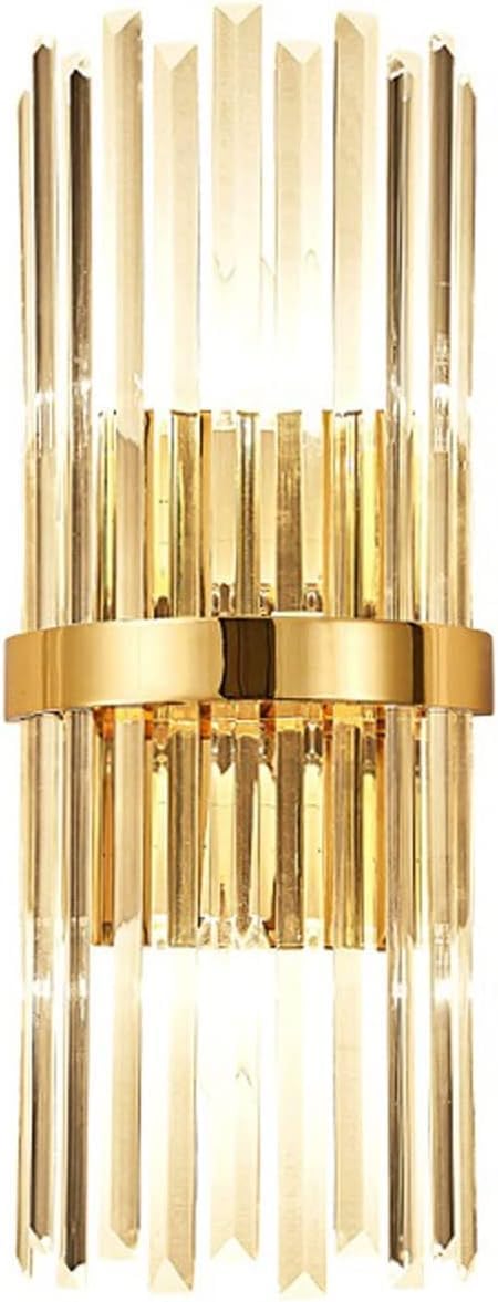 Bathroom Light Wall Lamp Gold Silver Wall Lamps Compatible with Living Room Bedroom Decor Luminaire Bedside Wall Light Bathroom Fixtures,Soft Light