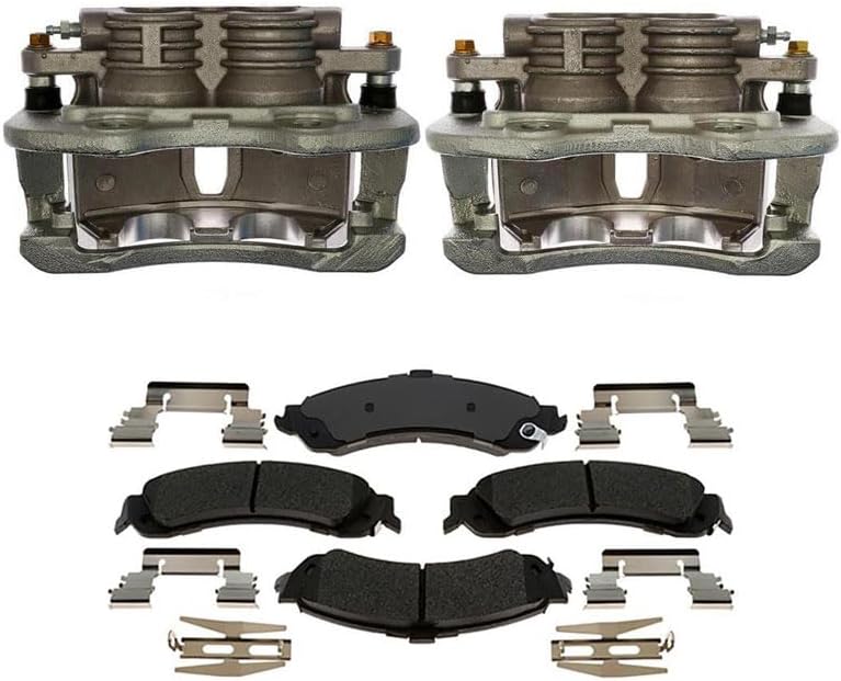 (4) Rear Brake Caliper with Brake Pads Kit Replacement for Chevy Silverado 1500 2003-2006 for Chevrolet Suburban 1500 2000-2006 for Chevy Suburban 1500 2000-2006 for Chevrolet Tahoe 2000-2006