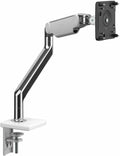 M2.1 Arm, Base w/o Technology, No Tech Mount, White Trim, Angled/Dynamic Links, Std Monitor Tilt, Black