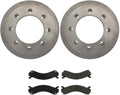 3PCS Brake Pads and Rotors Kit, Rear Brake Pads and Rotors Automotive Replacement Brake Kits fits Chevrolet Silverado 3500 2001-2007 fits Chevy Silverado 3500 2001-2007