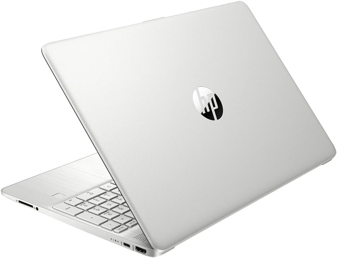 HP 15-dy5073dx 15.6' Full HD Touchscreen Laptop, Intel Core i7-1255U 1.7GHz, 16GB RAM, 512GB SSD, Windows 11 Home S Mode, Natural Silver