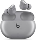 Beats Studio Buds + | True Wireless Noise Cancelling Earbuds, Built-in Microphone, Sweat Resistant, Spatial Audio - Cosmic Silver (Renewed)