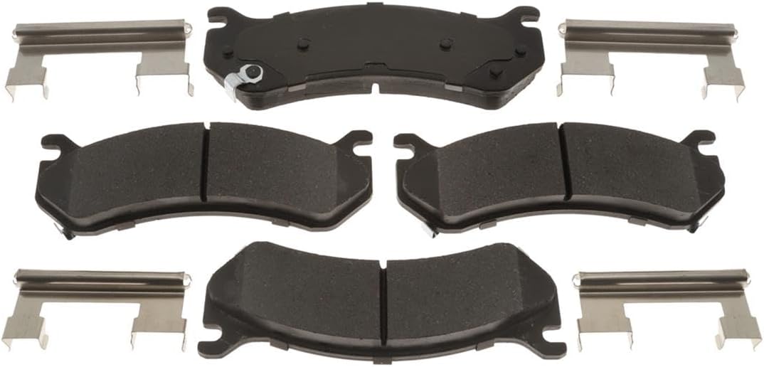 (4) Rear Brake Caliper with Brake Pads Kit Replacement for Chevy Silverado 1500 HD 2001-2006 for Chevrolet Silverado 2500 1999-2004 for Chevy Silverado 2500 1999-2004
