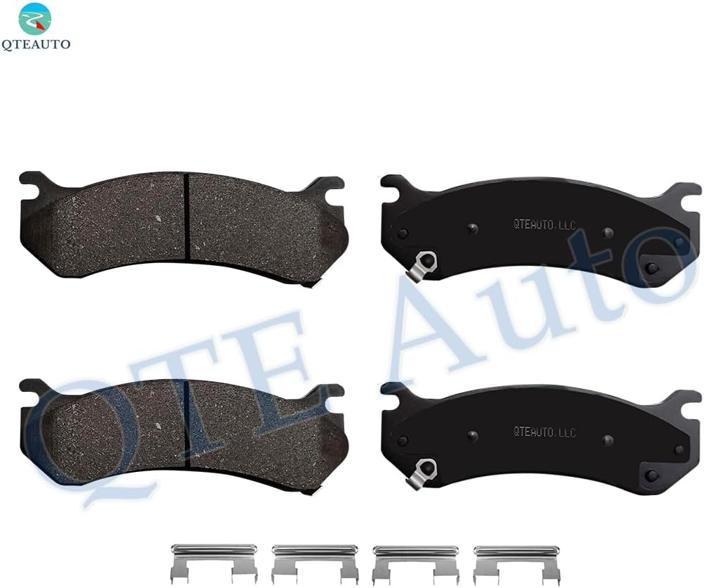 PM Auto Set of 6 Front 304.8mm Drilled Slotted Disc Brake Rotors-Ceramic Brake Pad kit Replacement For 2004 2005 Chevy Express 2500