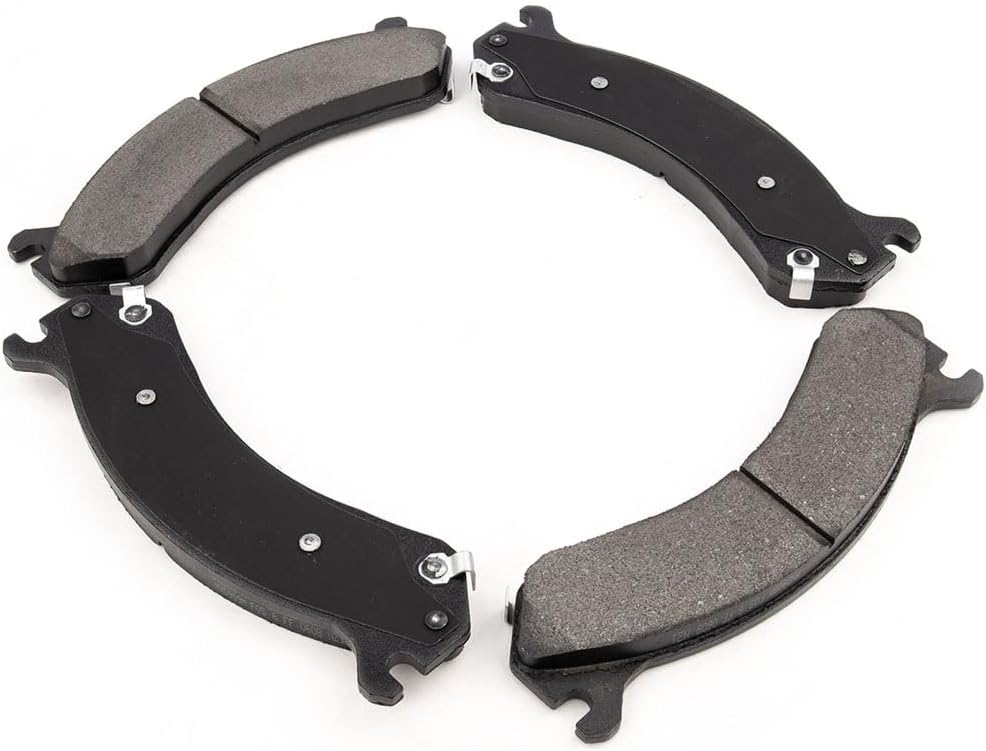 Rear Brakes and Rotors Kit for Chevy Silverado 3500 HD 2007-2010 for GMC Sierra 3500 2001-2006 for GMC Sierra 3500 Classic 2007-2007 3PCS Rear Disc Brake Rotors Semi-metallic Brakes Pads Rlimerance